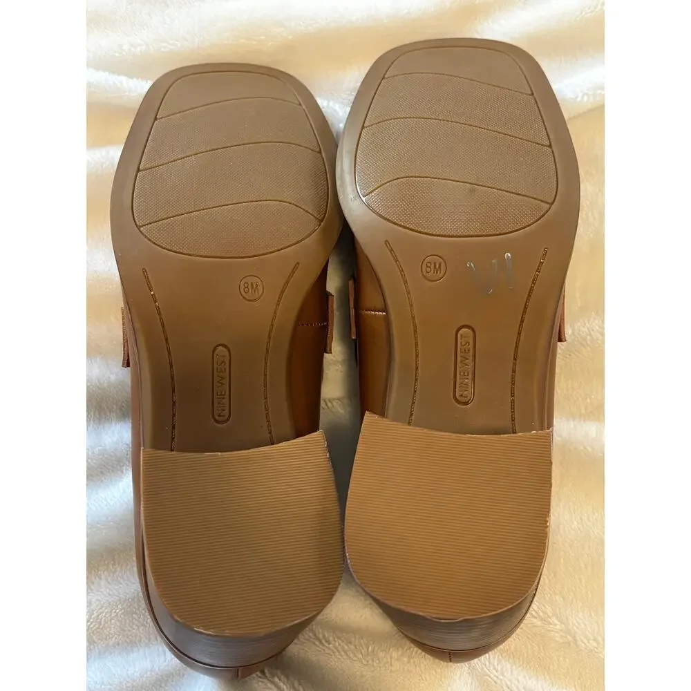 Nine West Avalia Heeled Loafer - Size 8